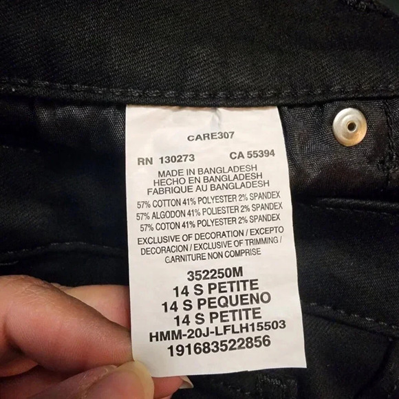 New Lee Petite Regular Fit Bootcut Jean Mid Rise 352250M Size 14 Short Petite - Picture 5 of 7